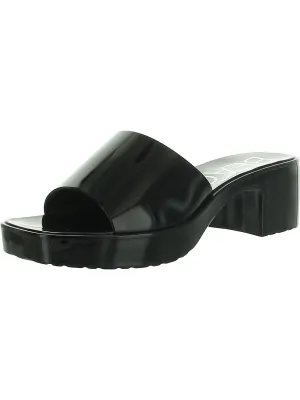 Wade Womens Slip On Open Toe Slide Sandals