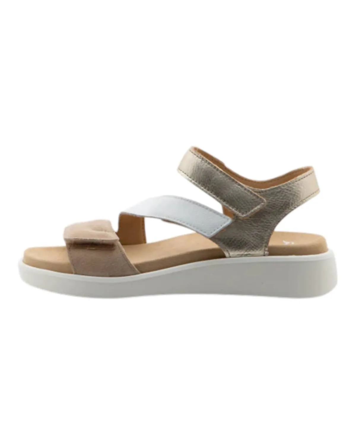 Women' Marina Sandals In Sand/white/platinum