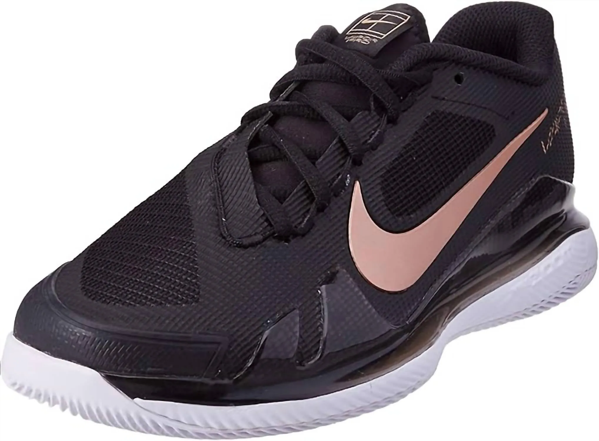 Women's Air Zoom Hard Court Tennis Sneakers Shoes In Black