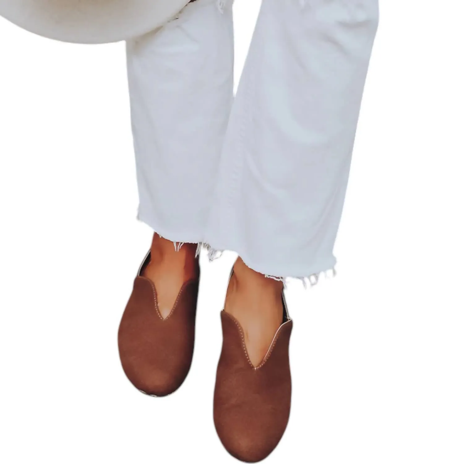 Women's Alanis Flat Shoes In Brown