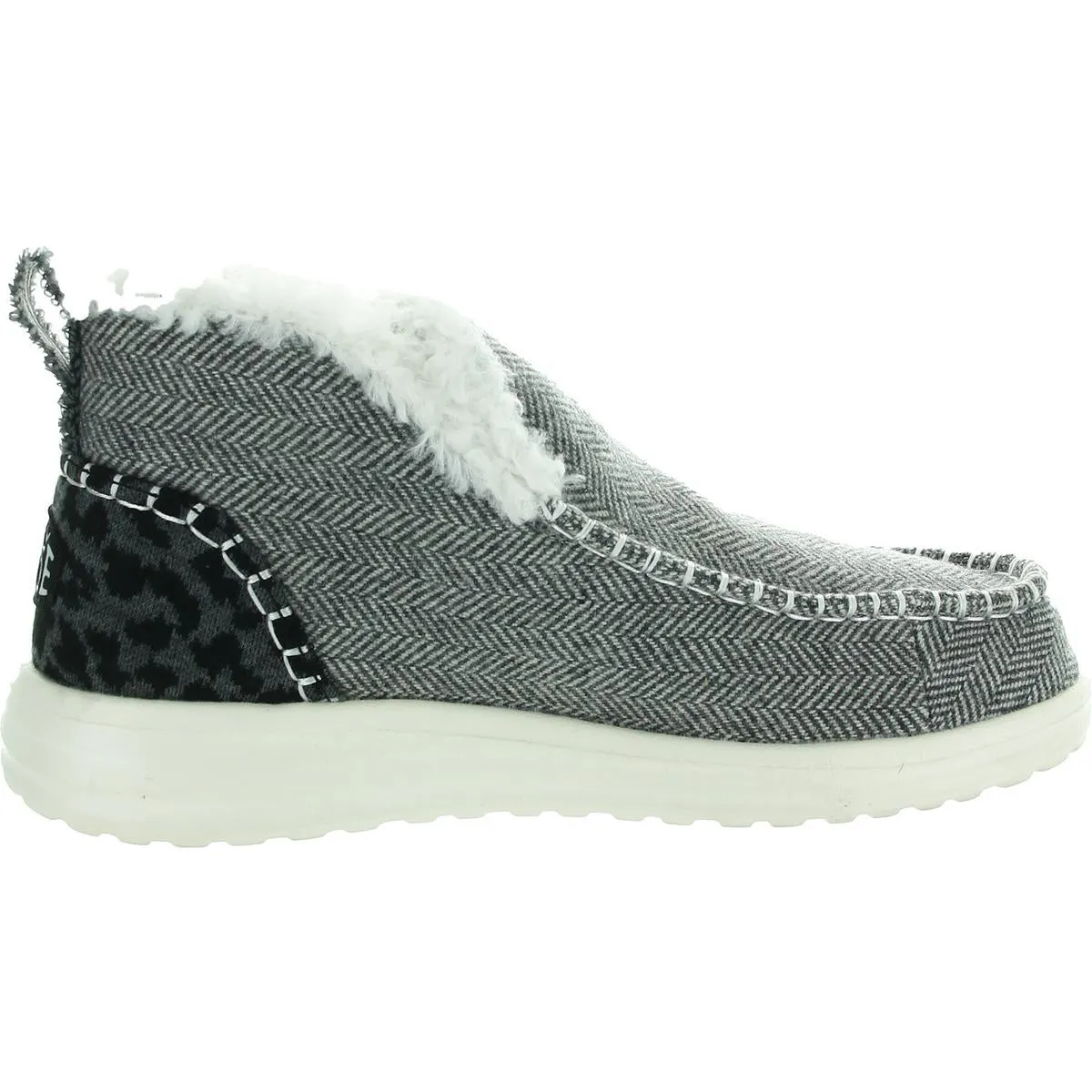 Womens Animal Print Booties