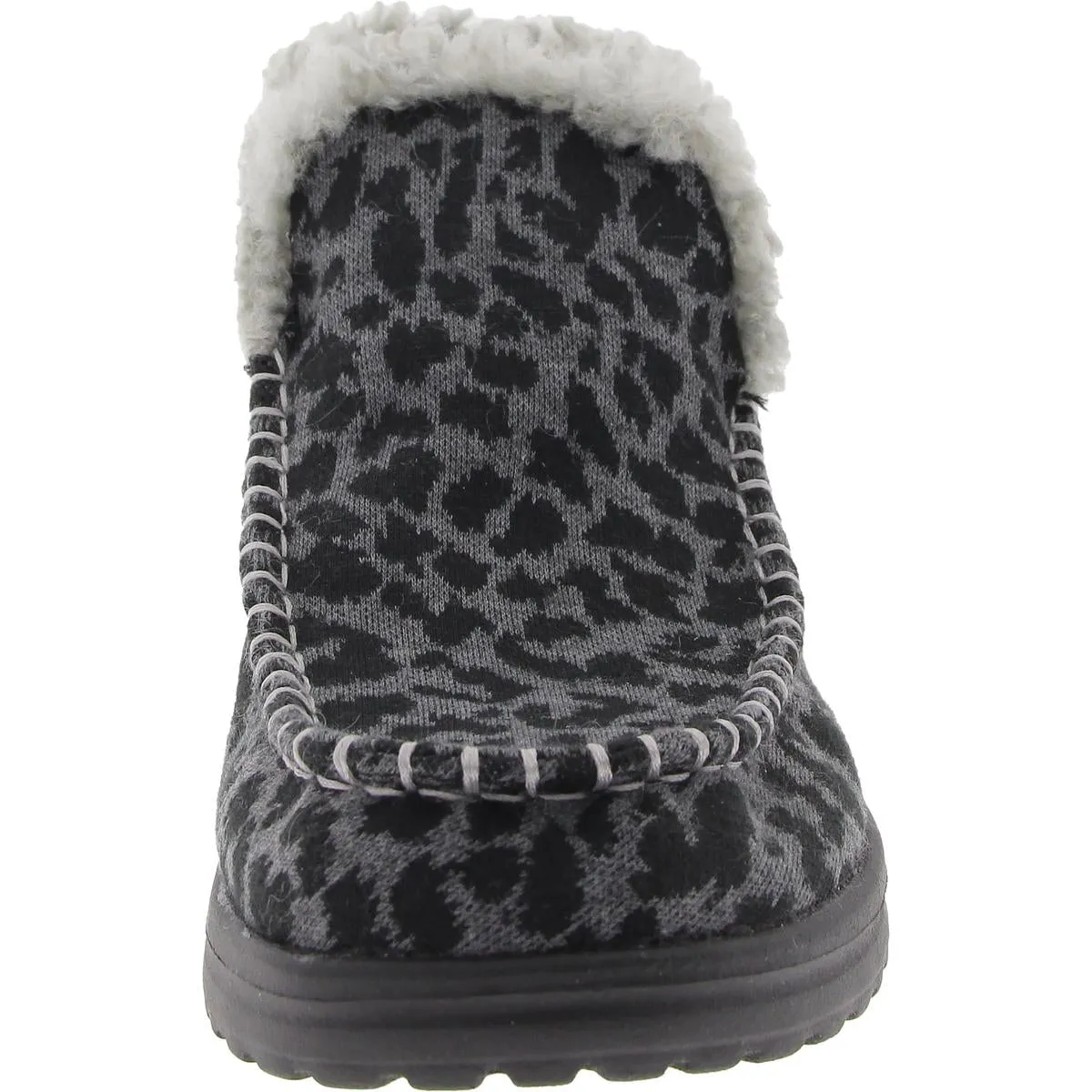 Womens Animal Print Booties