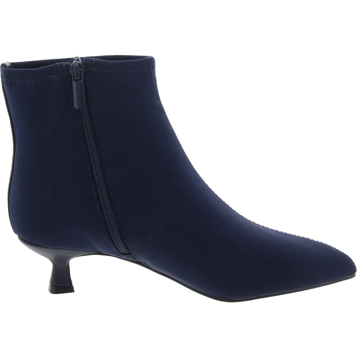 Womens Canvas Stretch Ankle Boots