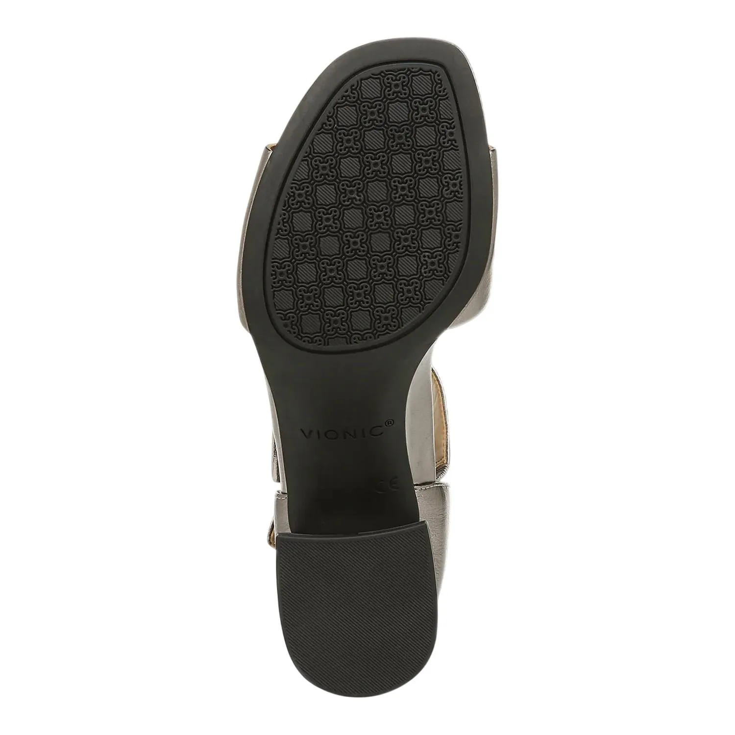Women's Chardonnay Heeled Sandal In Pewter Metallic