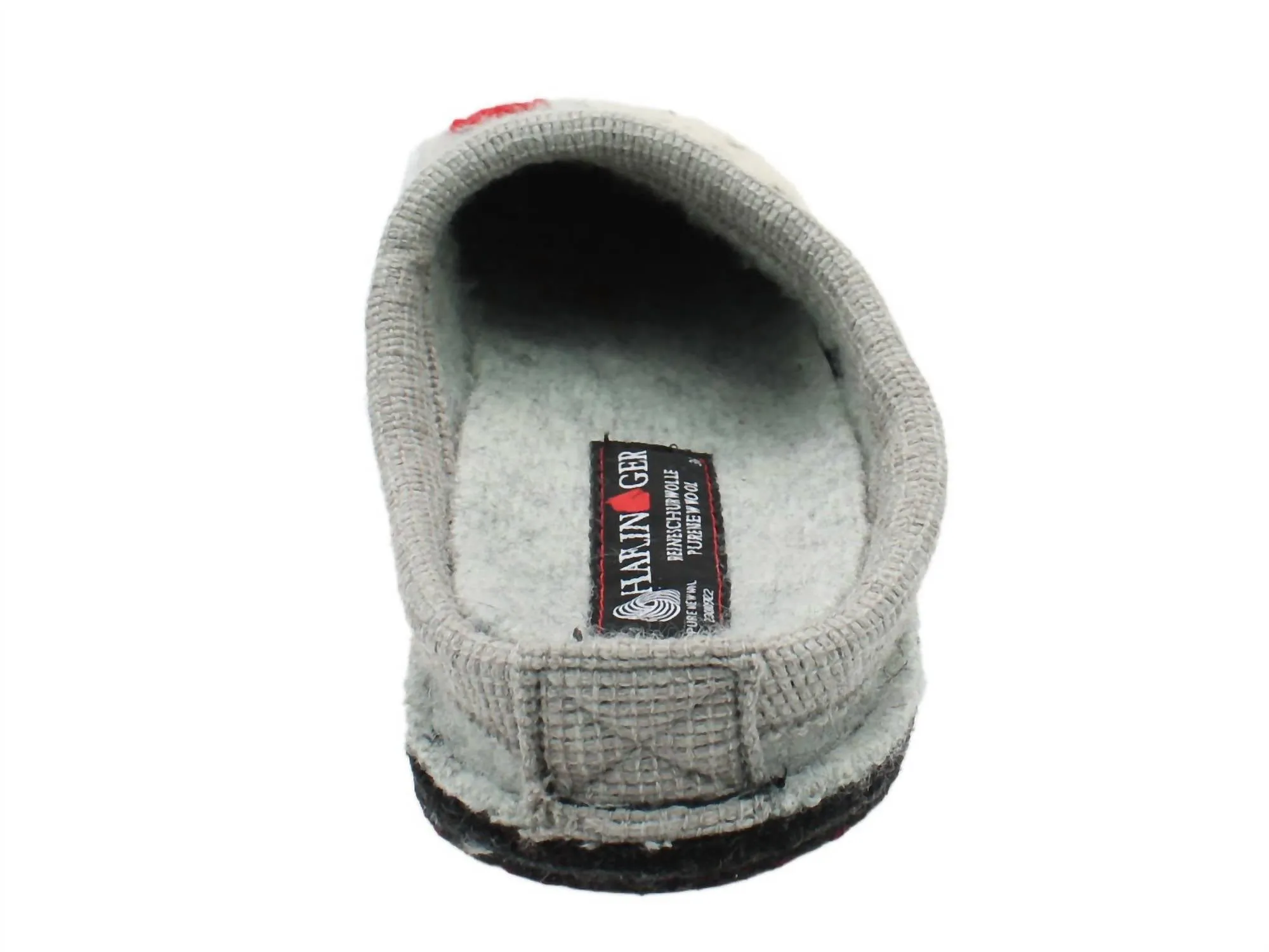 Women's Chicken Boiled Wool Slipper In Silver Grey