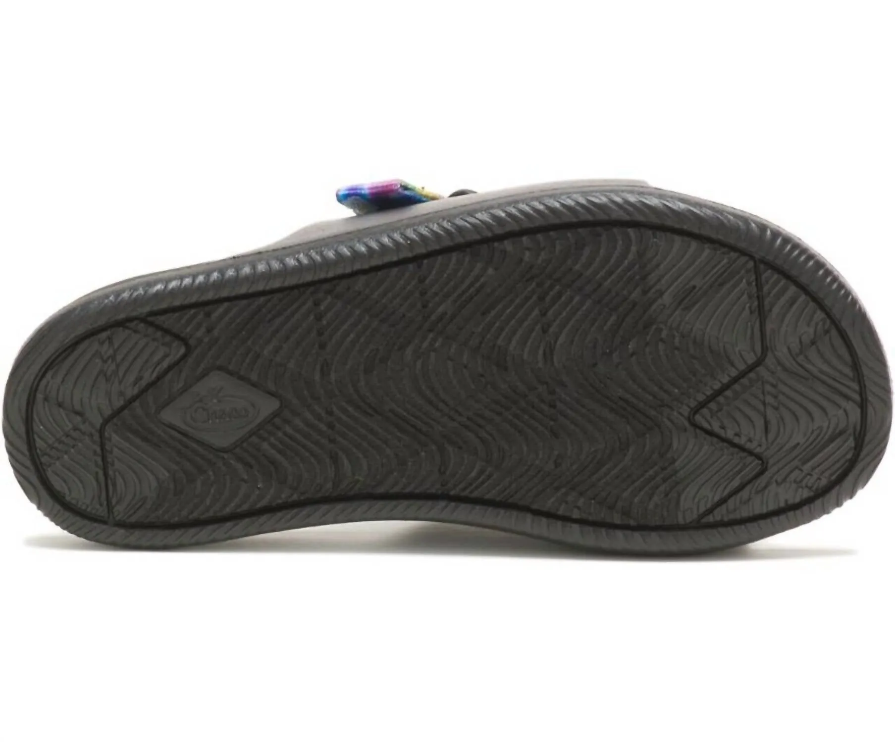 Women's Chillos Slide Sandal In Dark Tie Dye