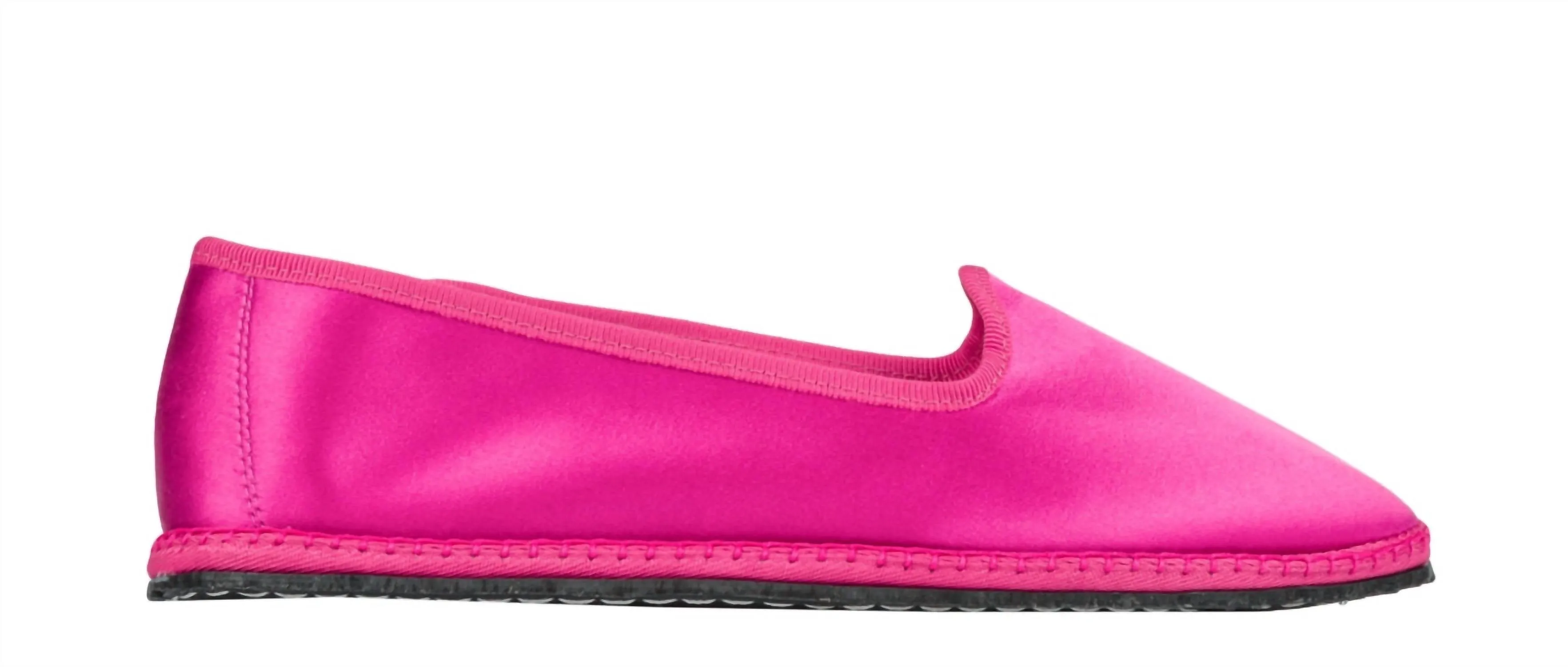 Women's Classic Silk Furlana Slippers In Fragola