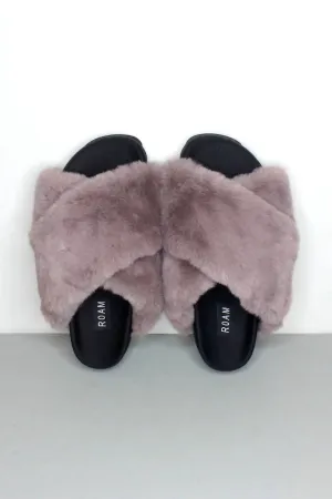Women's Cloud Slides In Mauve