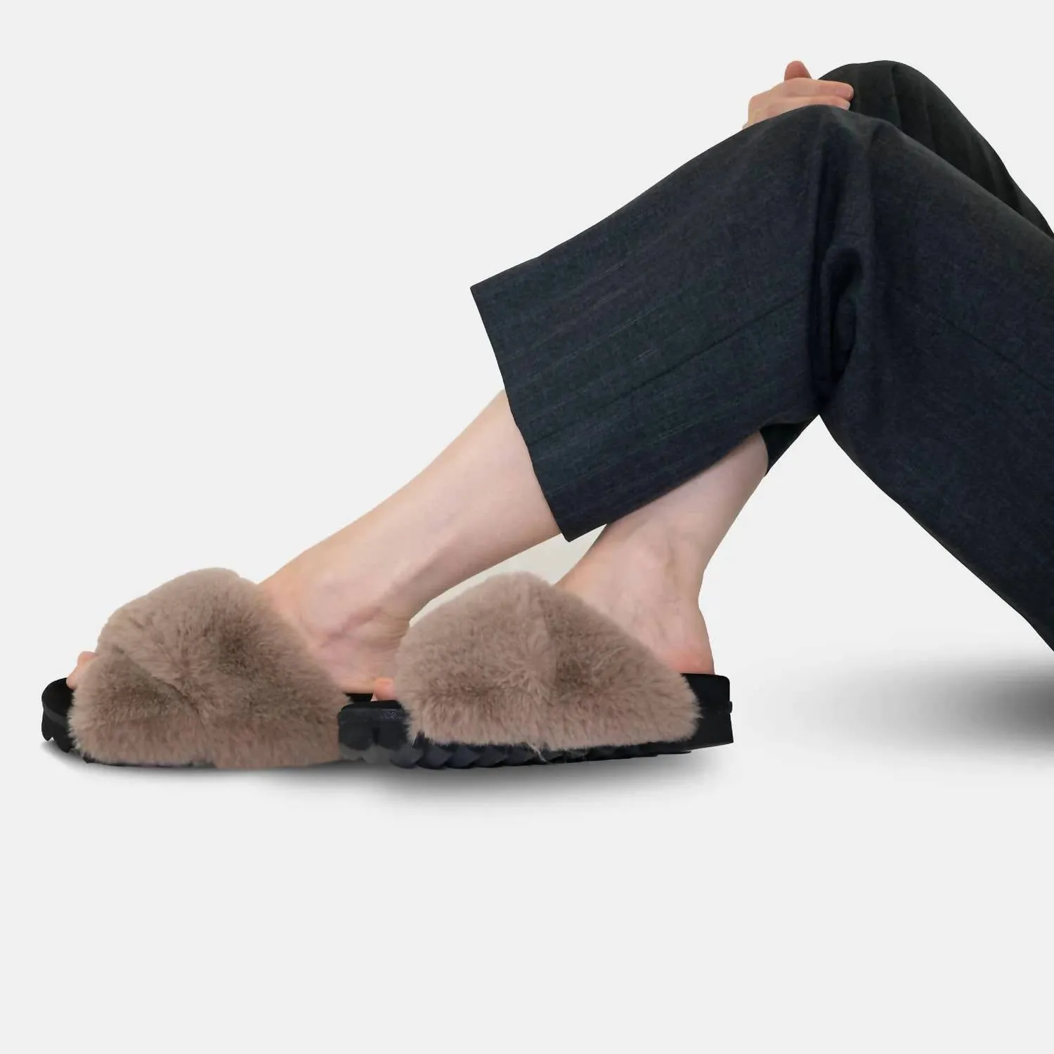 Women's Cloud Slides In Nude
