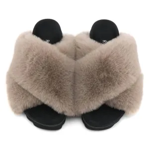 Women's Cloud Slides In Nude