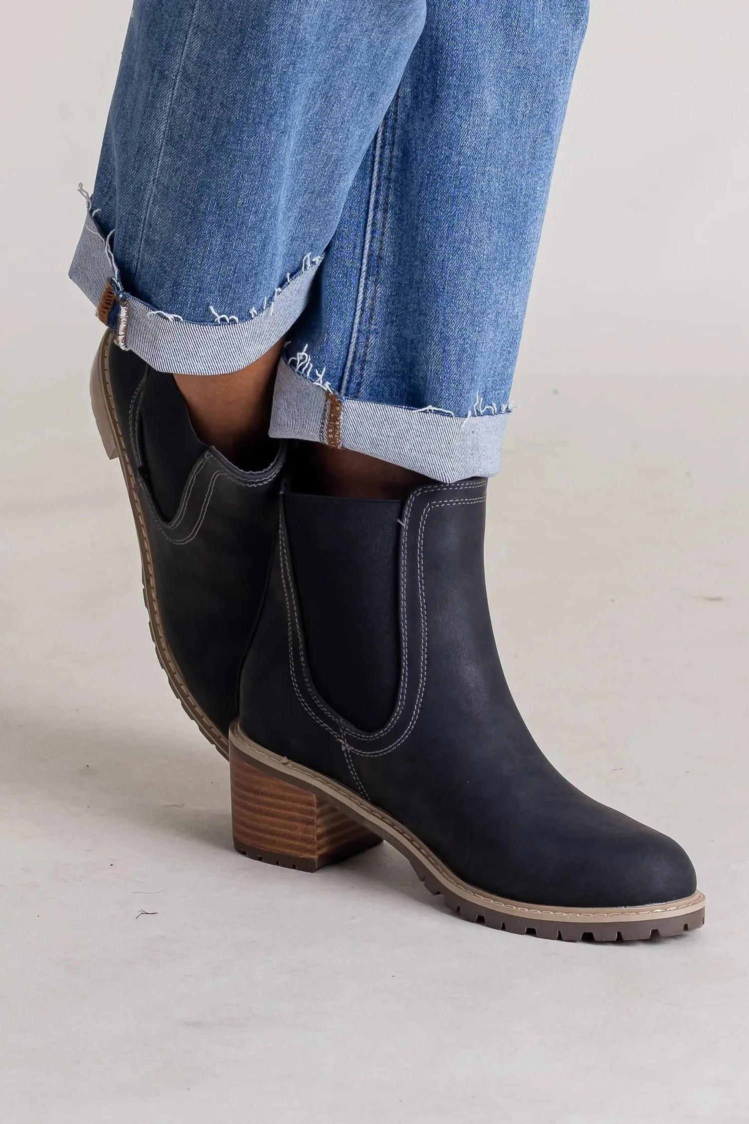 Women's Doohickey Heeled Boots In Black