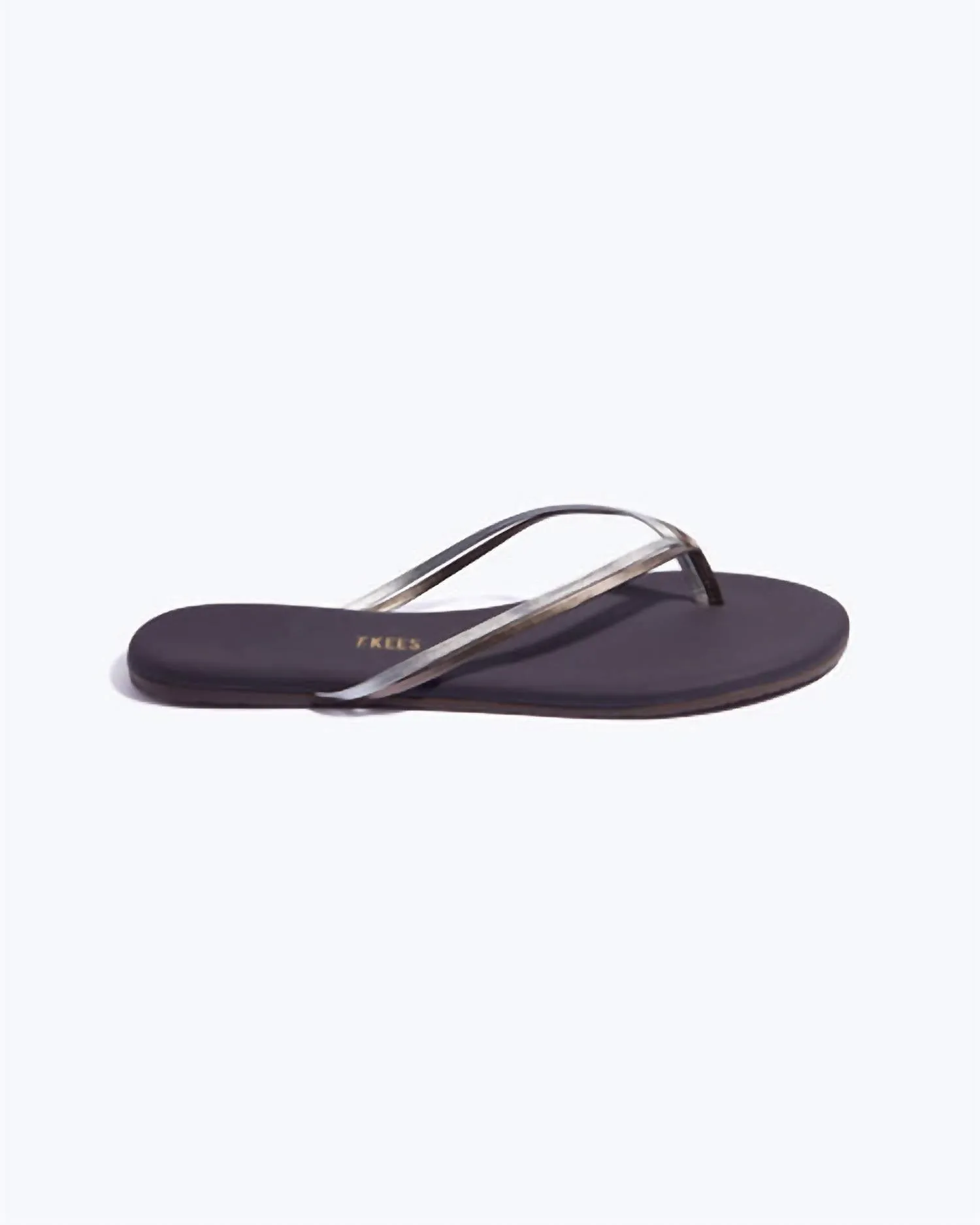 Women's Duo Flip Flops In Silver Shower
