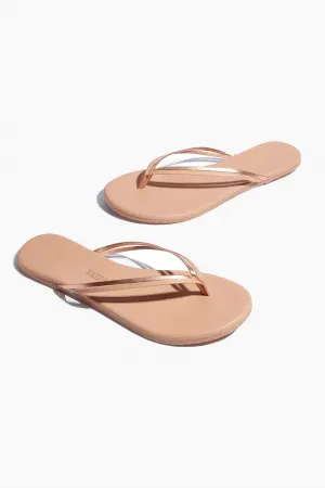 Women's Duos Flip Flop In Sparkling Rose