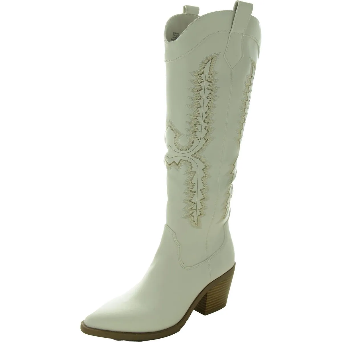 Womens Embroidered Man Made Cowboy, Western Boots