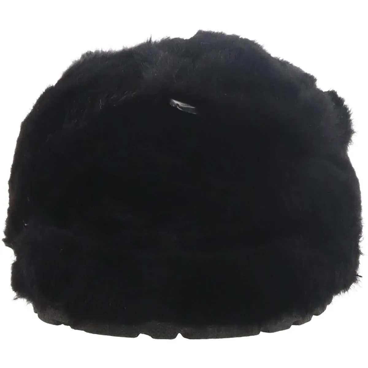 Womens Faux Fur Flat Slide Slippers