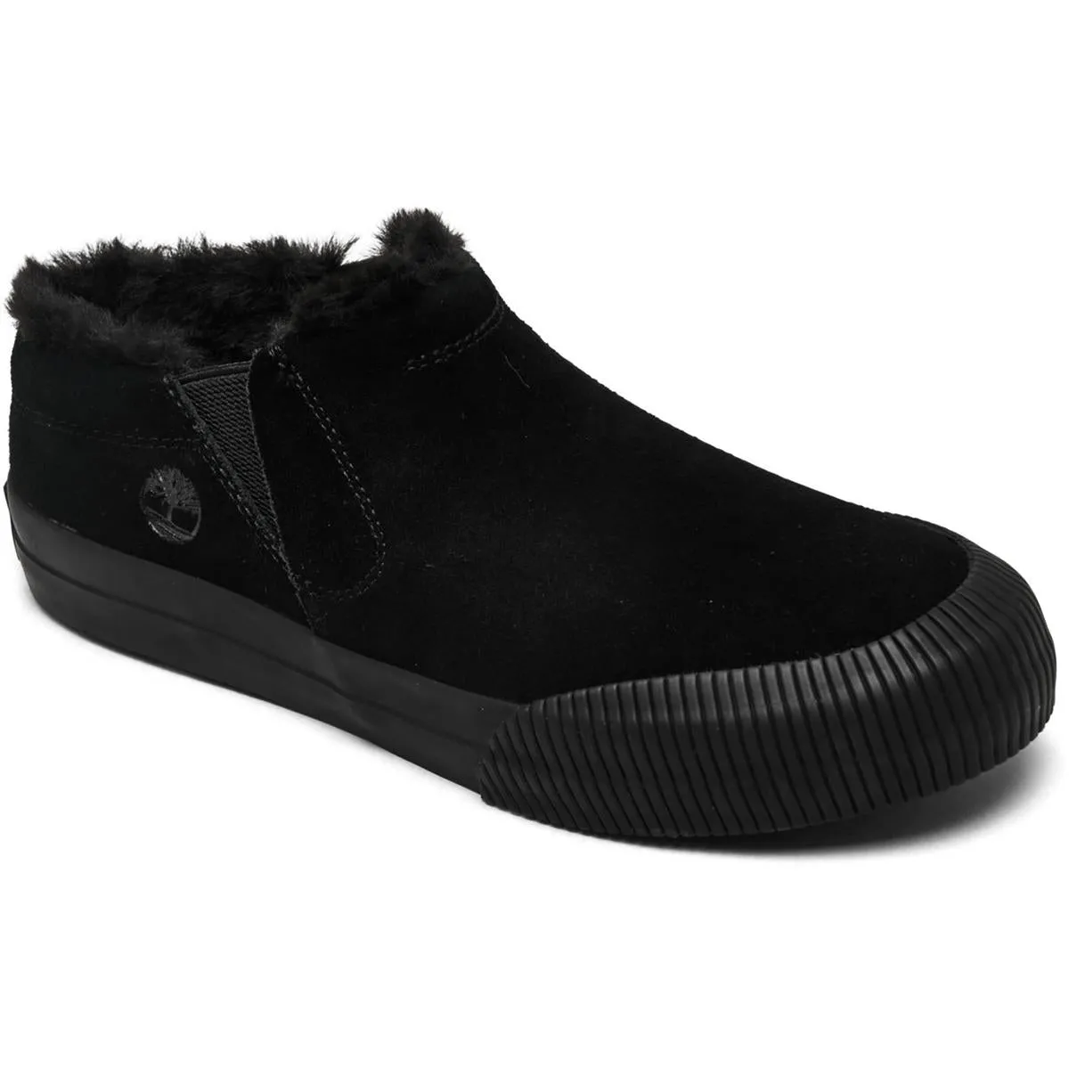 Womens Faux Fur Suede Shooties