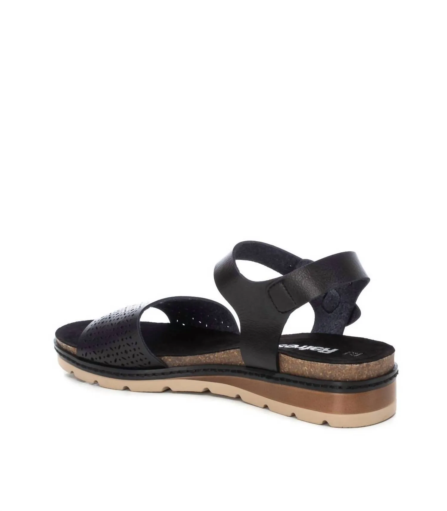 Women's Flat Sandals In Black