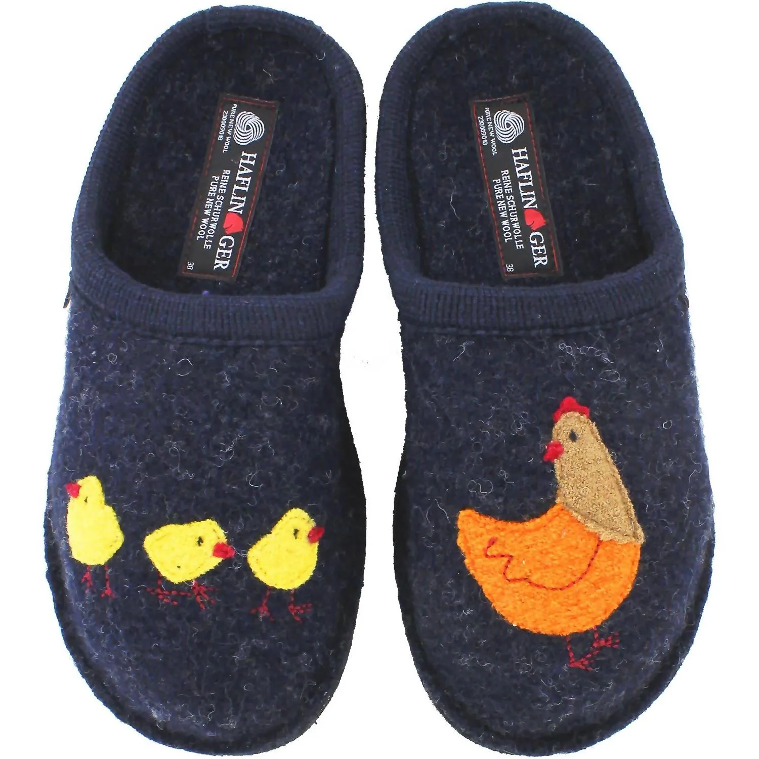 Women's Gallina Boiled Wool Slipper In Captain's Blue