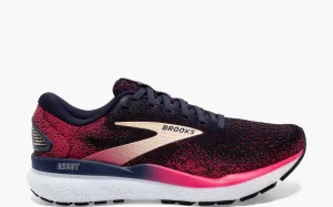 Women's Ghost 16 Running Shoes In Peacoat/raspberry/apricot