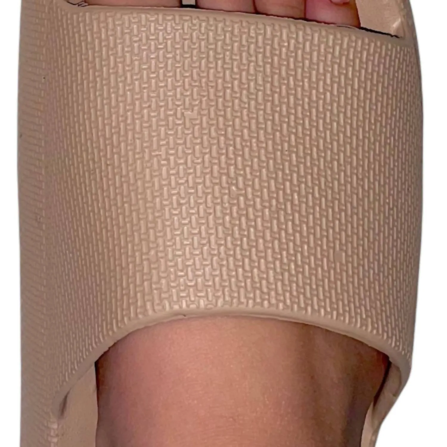 Women's Hey Girl Slides In Nude