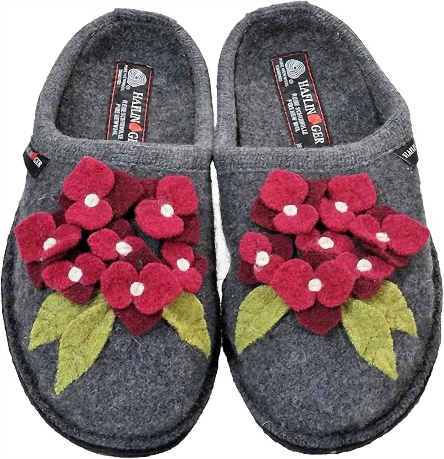 Women's Hortensia Boiled Wool Slipper In Grey