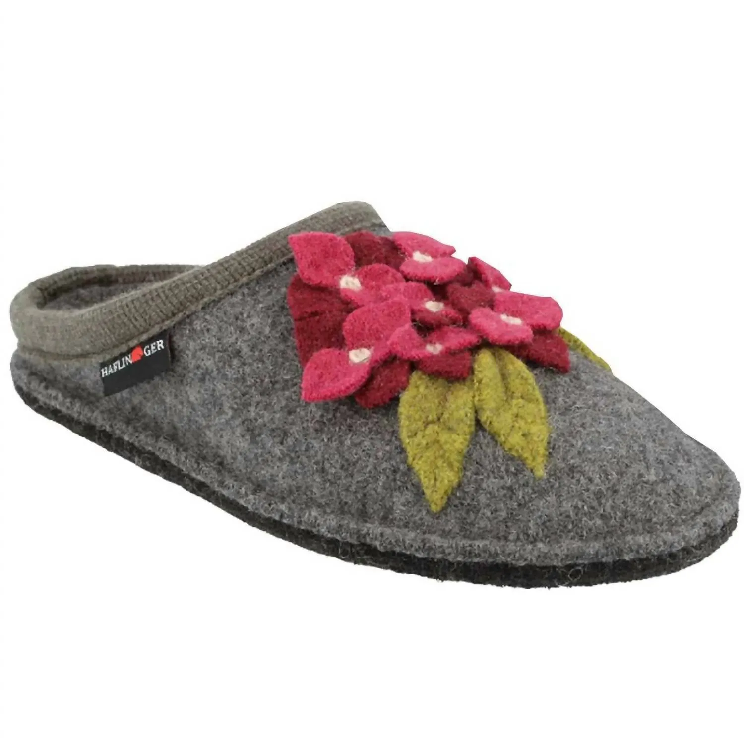 Women's Hortensia Boiled Wool Slipper In Grey