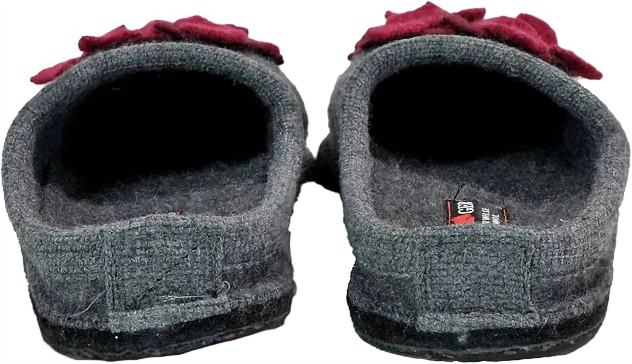 Women's Hortensia Boiled Wool Slipper In Grey