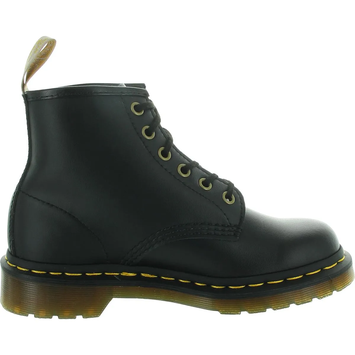Womens Lace-Up Vegan Leather Combat & Lace-Up Boots