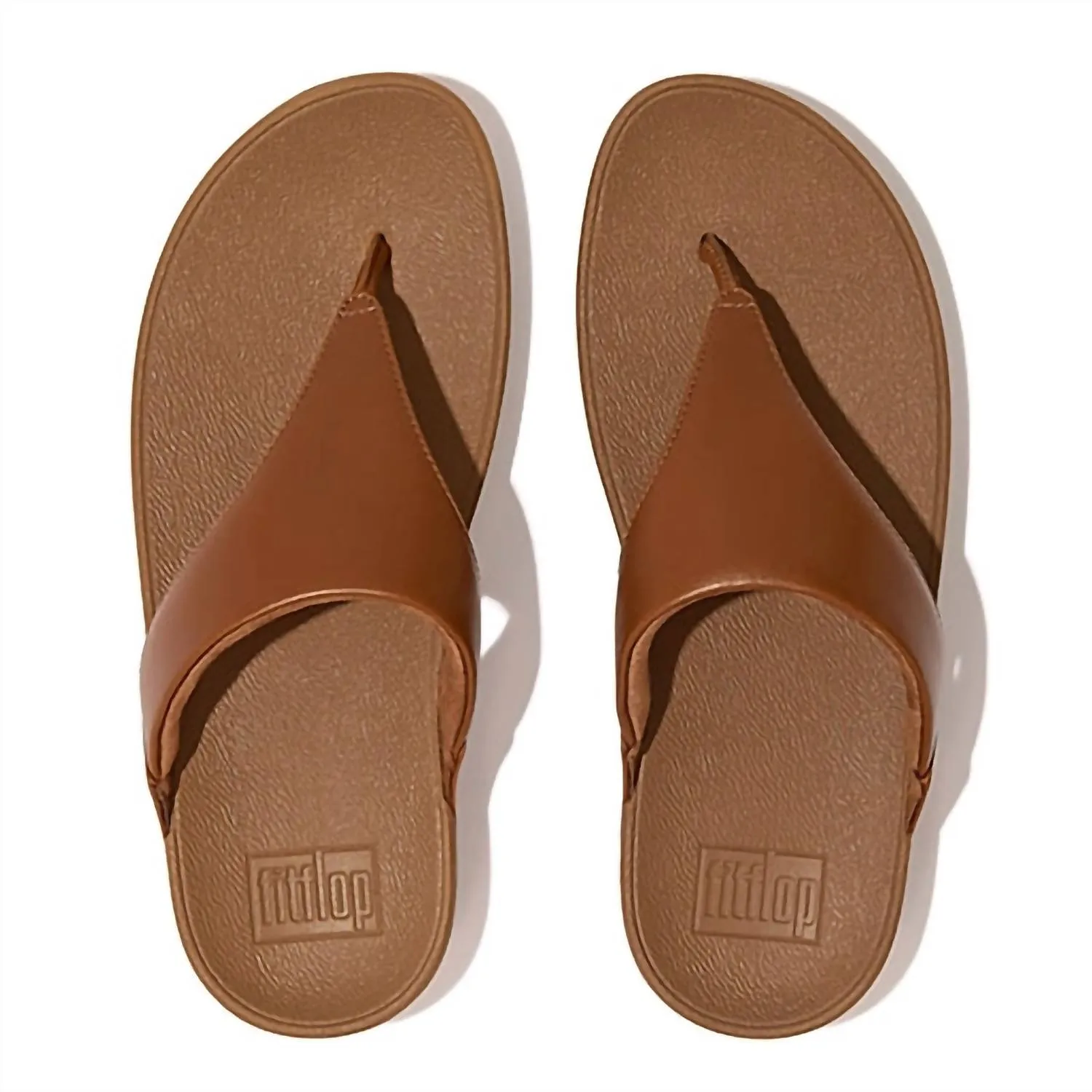Women's Lulu Toe Post Sandal In Light Tan