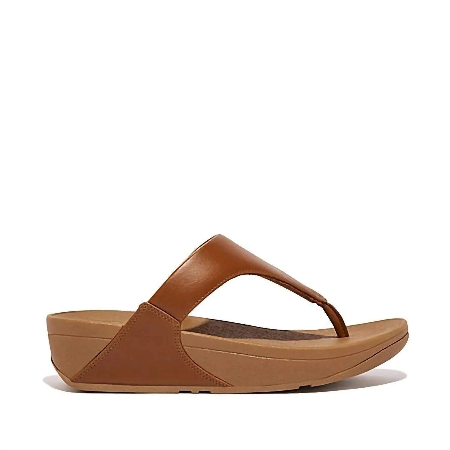 Women's Lulu Toe Post Sandal In Light Tan