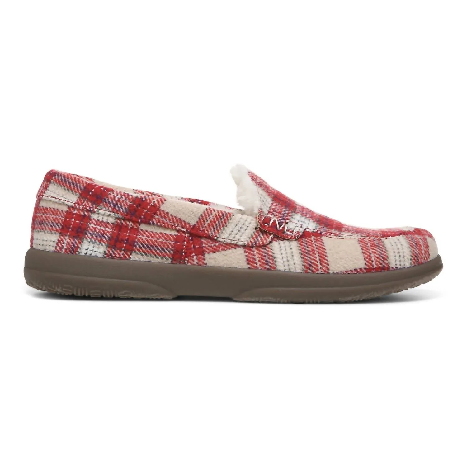 Women's Lynez Plaid Slipper In Fuji Apple