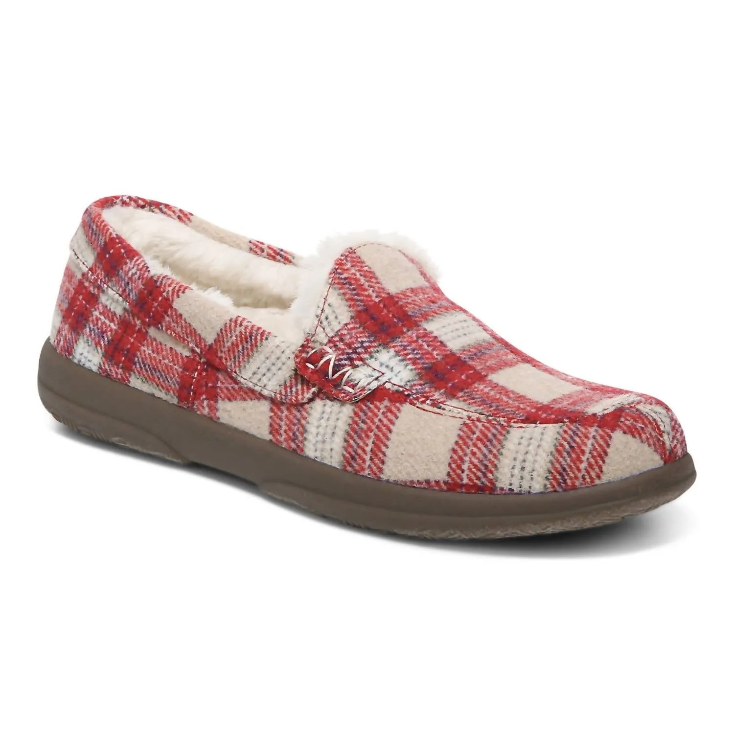 Women's Lynez Plaid Slipper In Fuji Apple