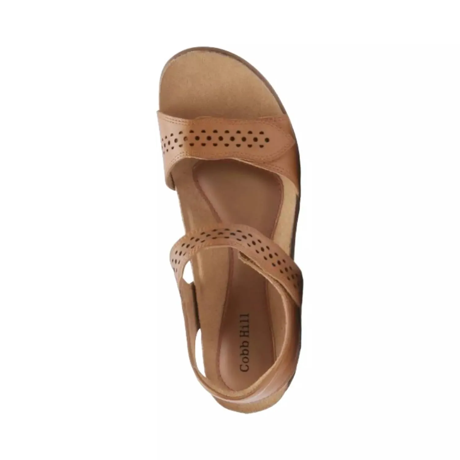 Women's May Wave Strap Sandal - Wide Width In Tan