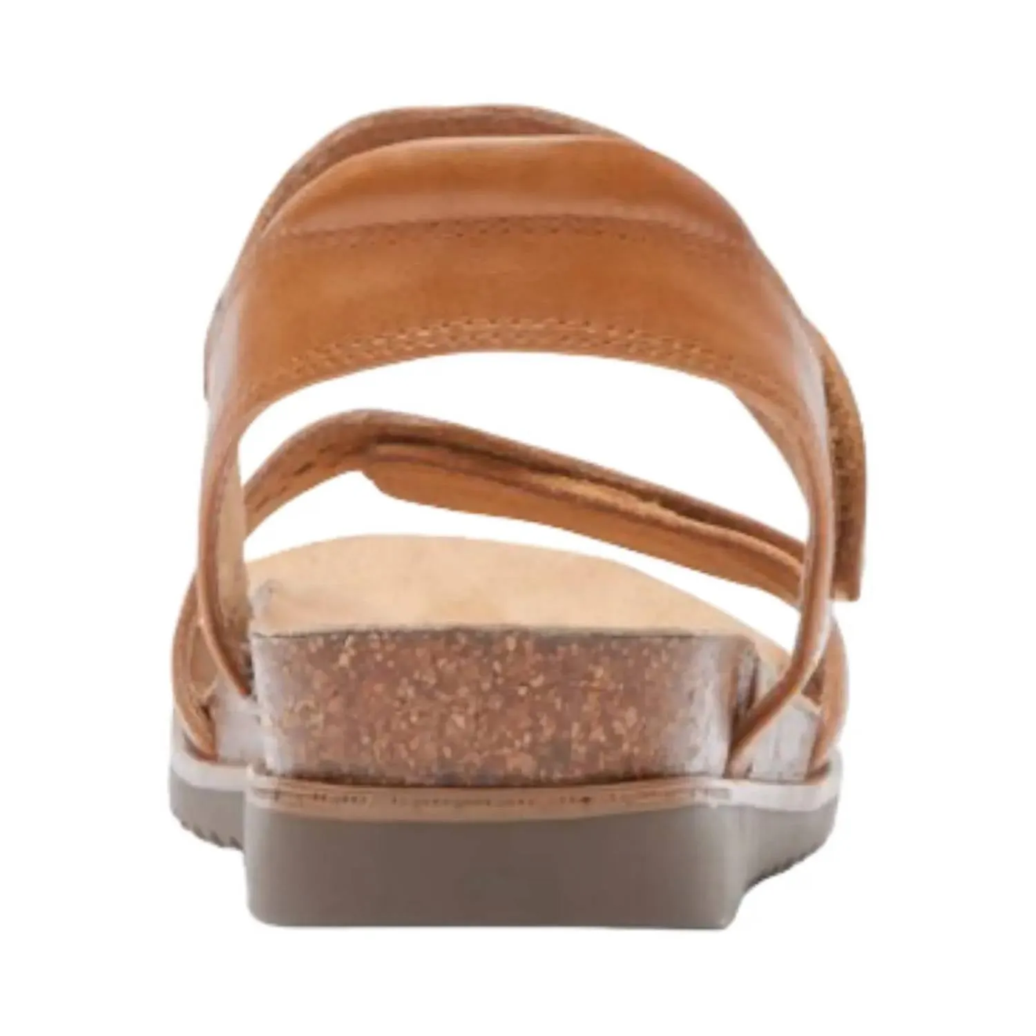 Women's May Wave Strap Sandal - Wide Width In Tan