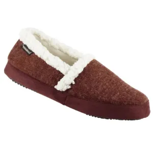 Womens Microsuede Marisol Closed Back Slipper In Chili