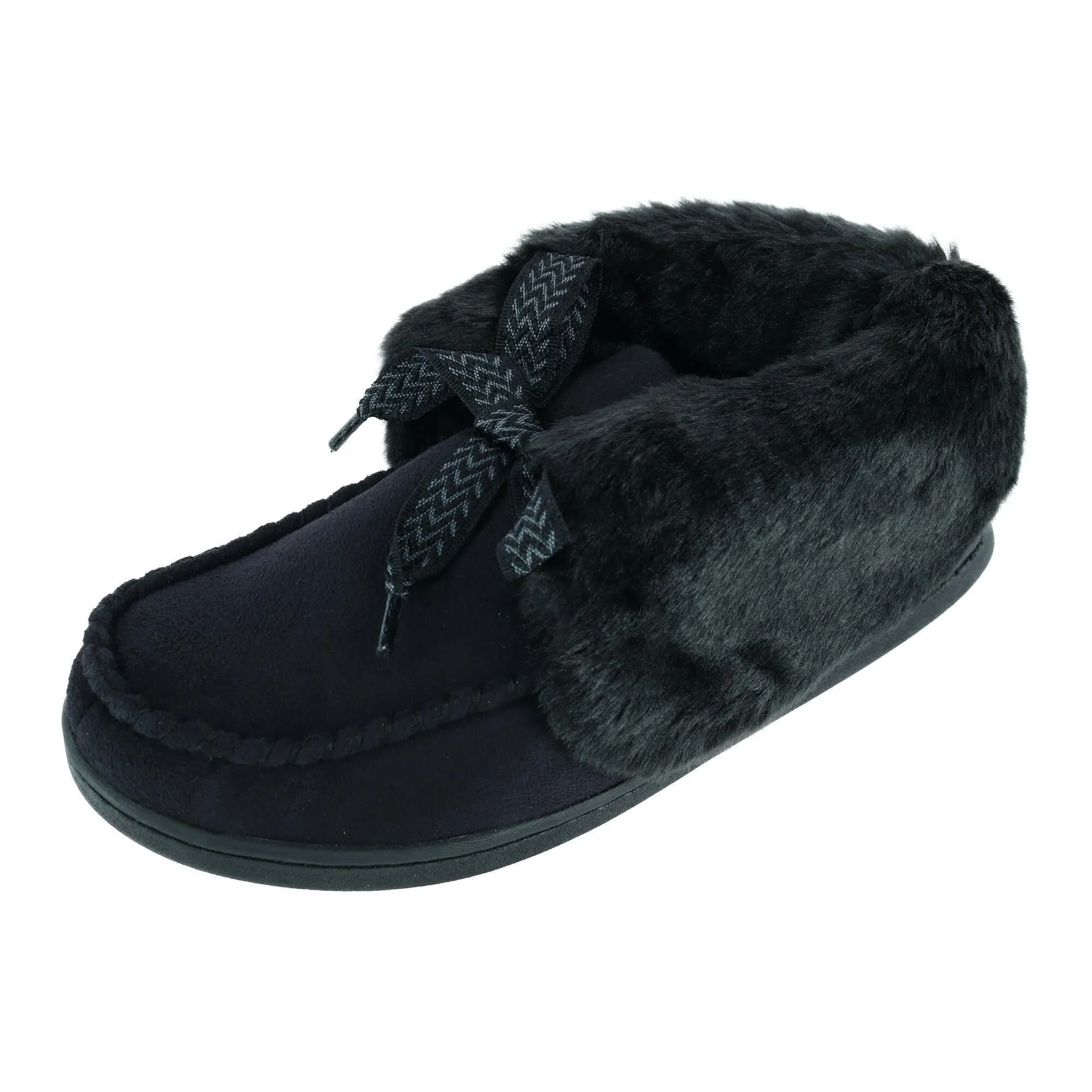 Women's Microsuede Nelly Moc Bootie Slippers