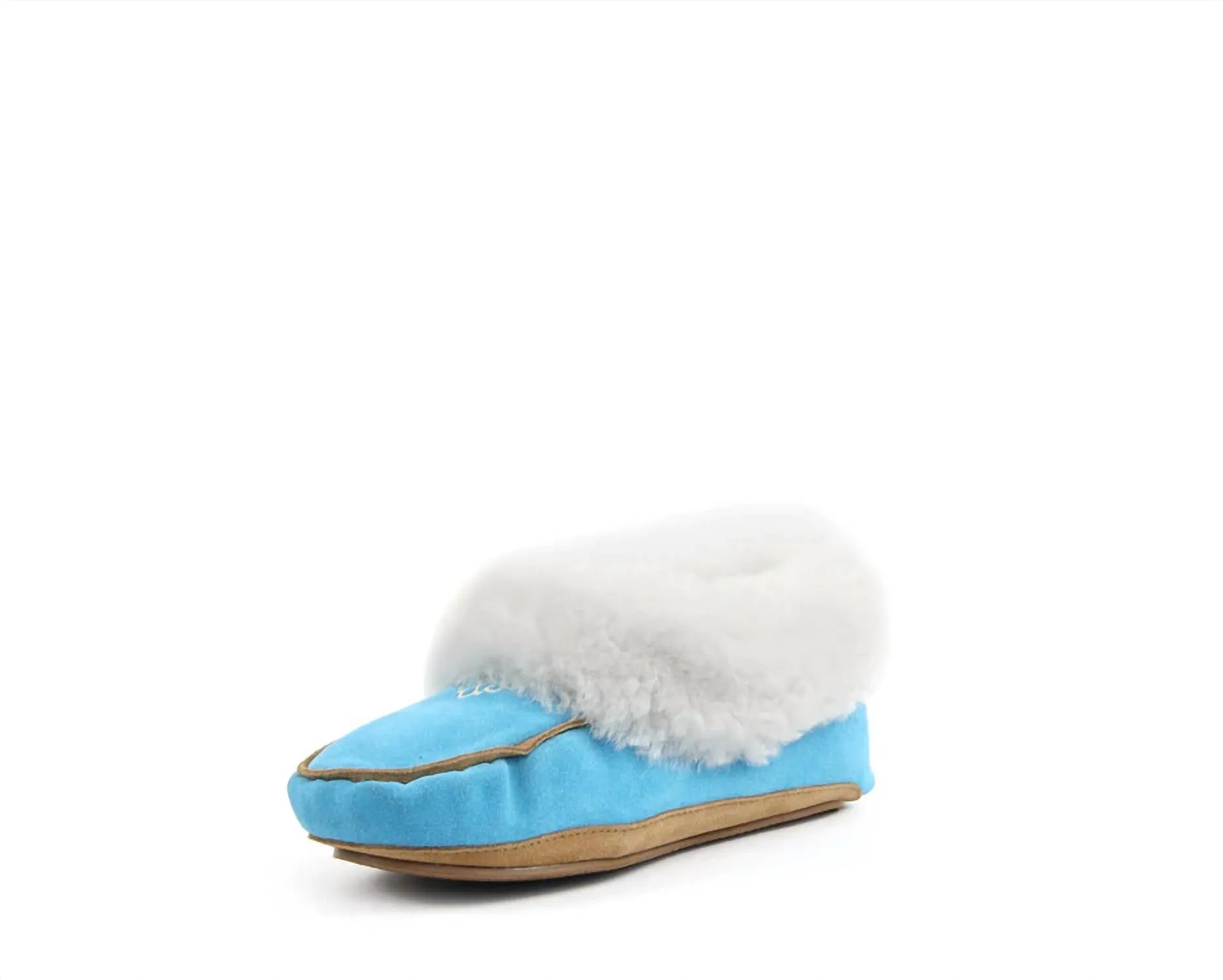 Women's Moccasin Shoes In Turquoise
