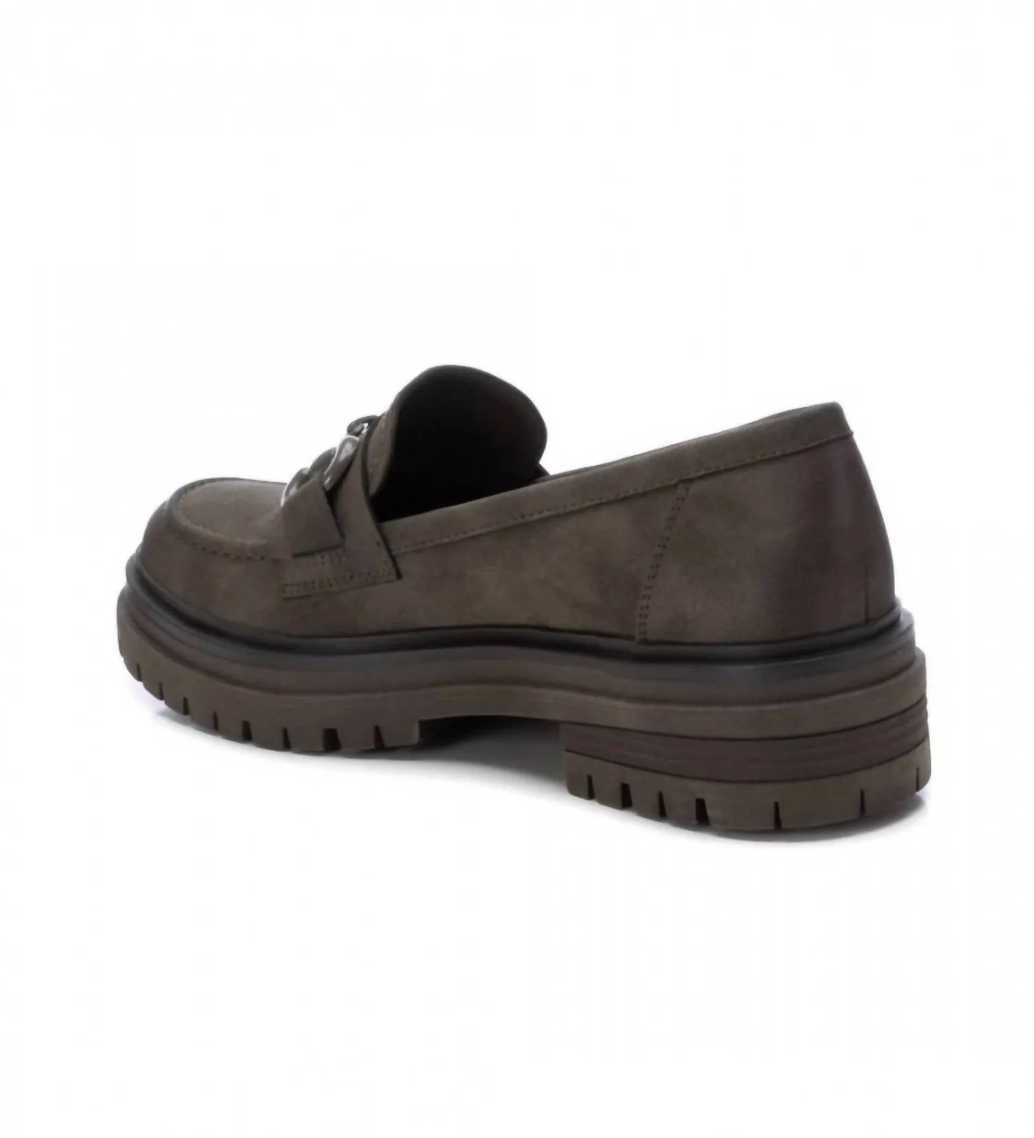 Women's Moccasins In Kakhi