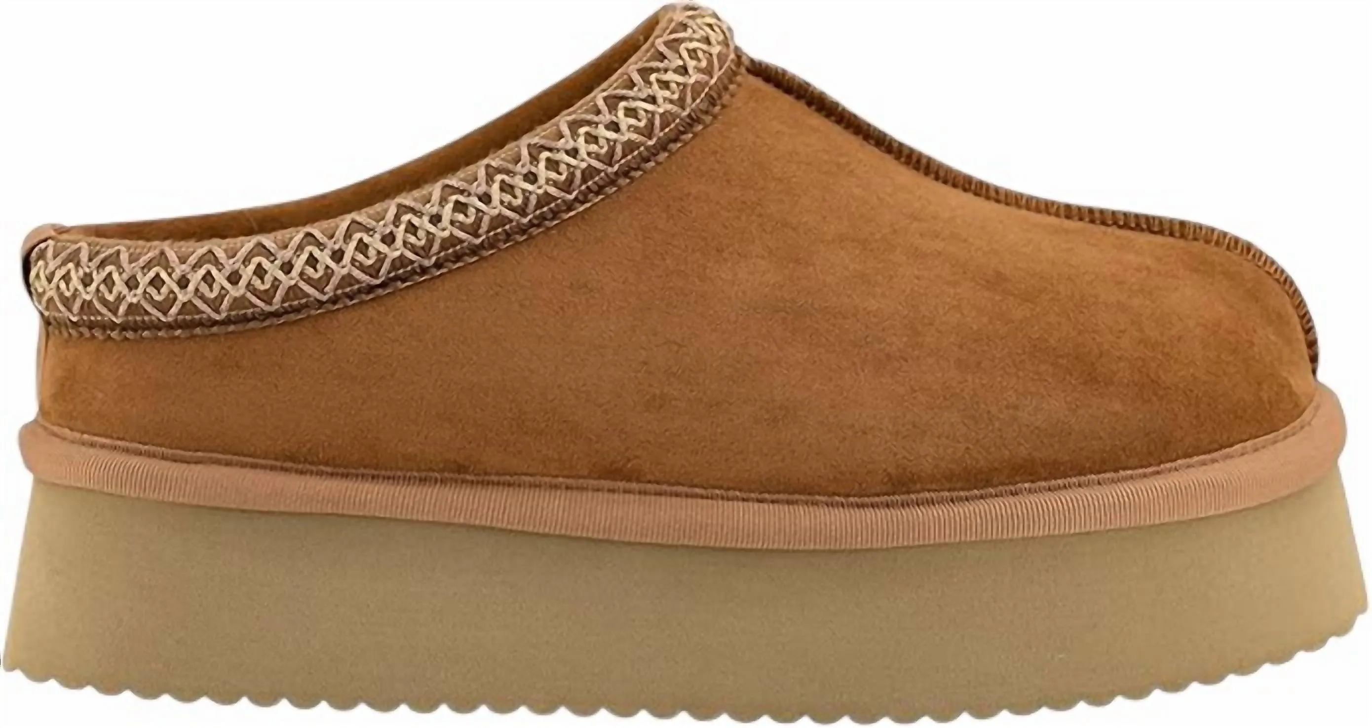 Women's Pillow Talk Shoes In Brown Faux Suede
