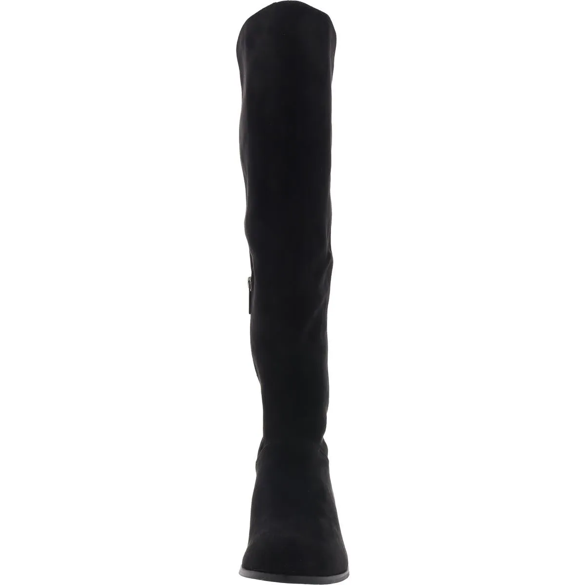 Womens Plaid Knee-High Boots