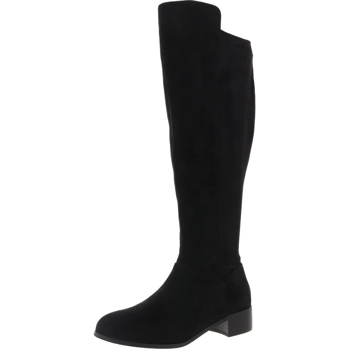Womens Plaid Knee-High Boots