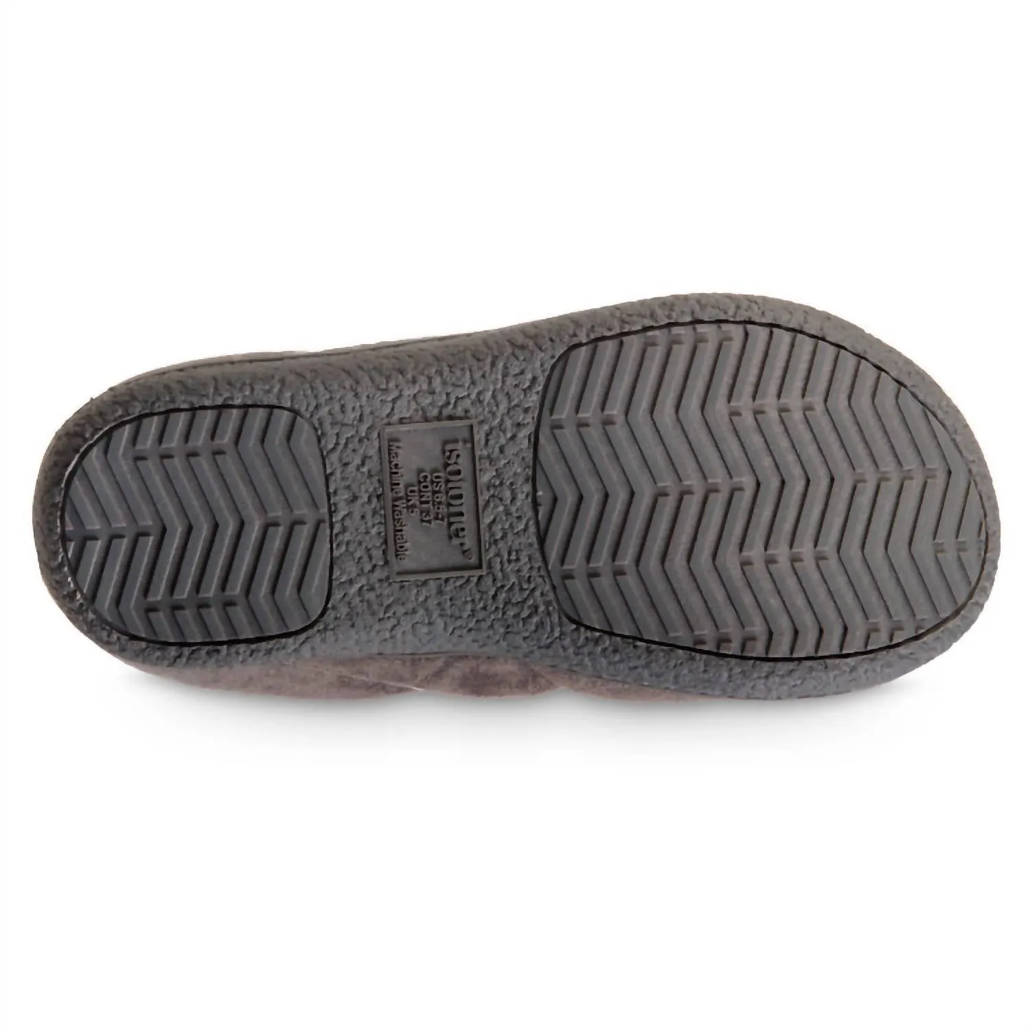 Women's Recycled Microsuede Puffer Clog Slipper In Ash