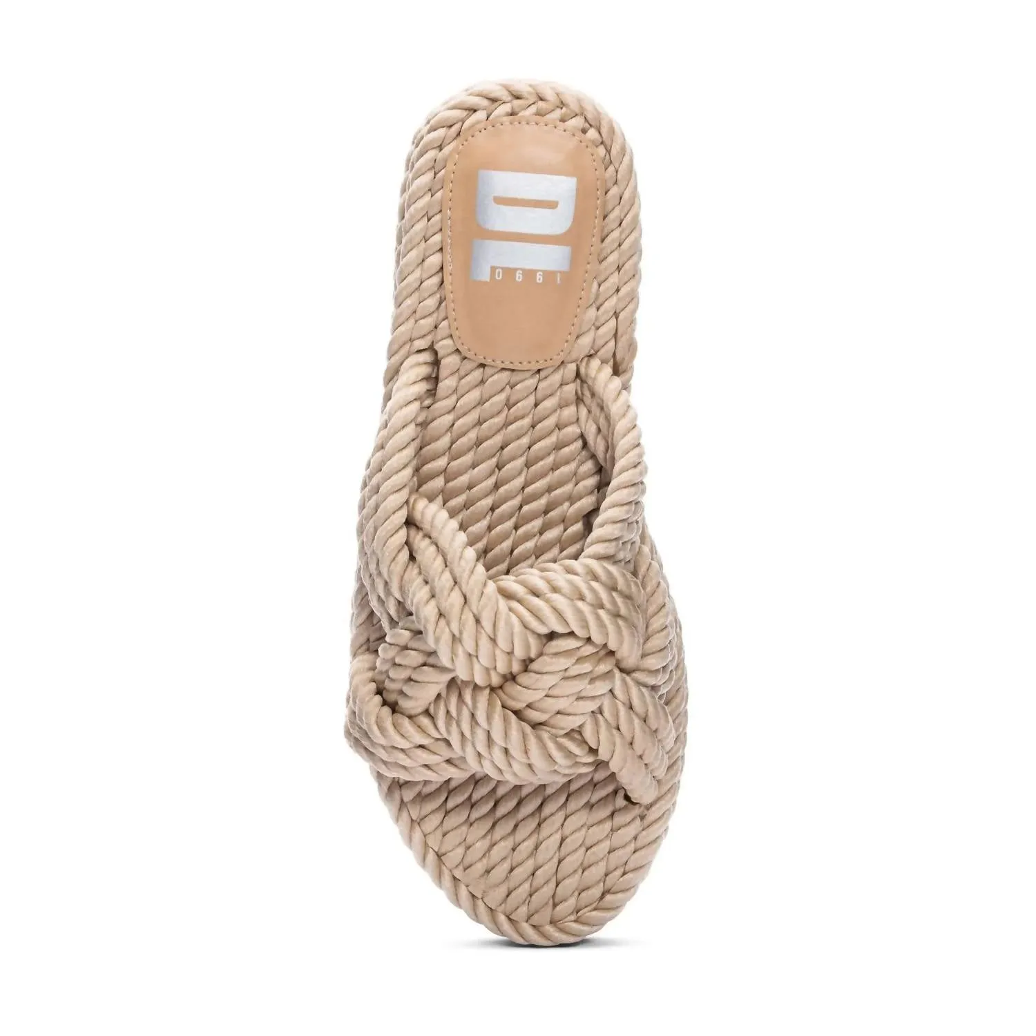 Women's Rope Platform Summer Sandal In Natural