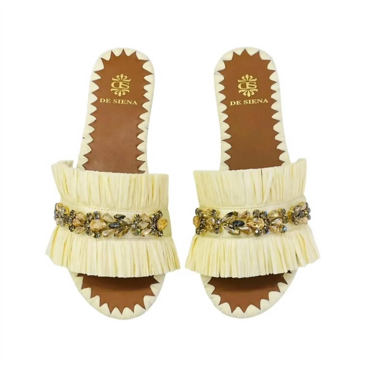 Women's Semira Raffia Sandal In Grano