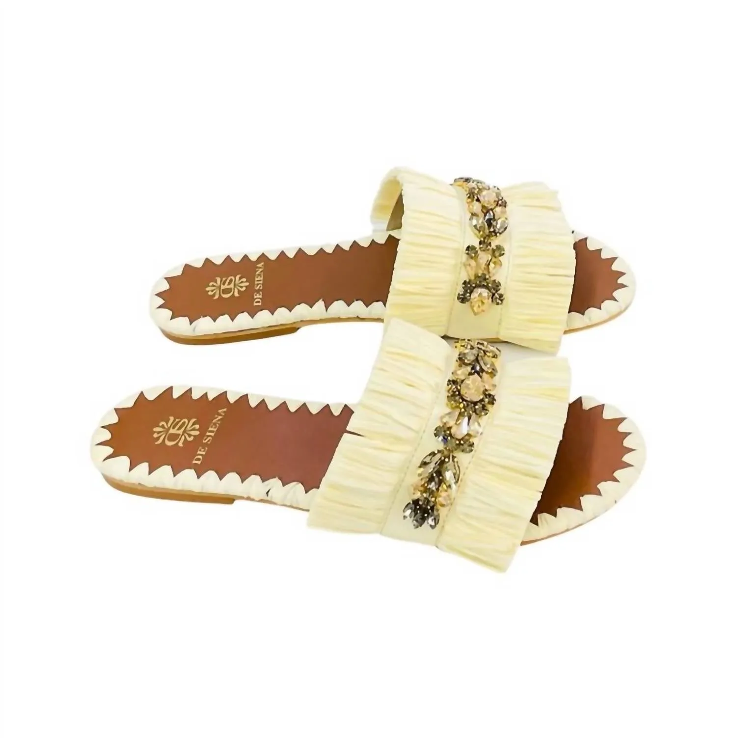Women's Semira Raffia Sandal In Grano