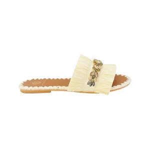 Women's Semira Raffia Sandal In Grano
