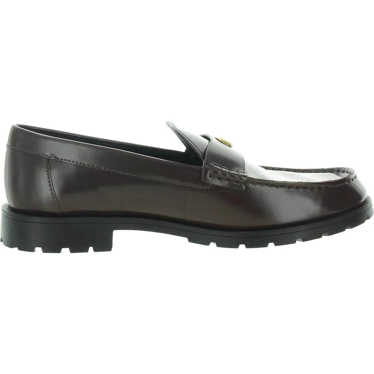 Womens Slip On Round Toe Loafers