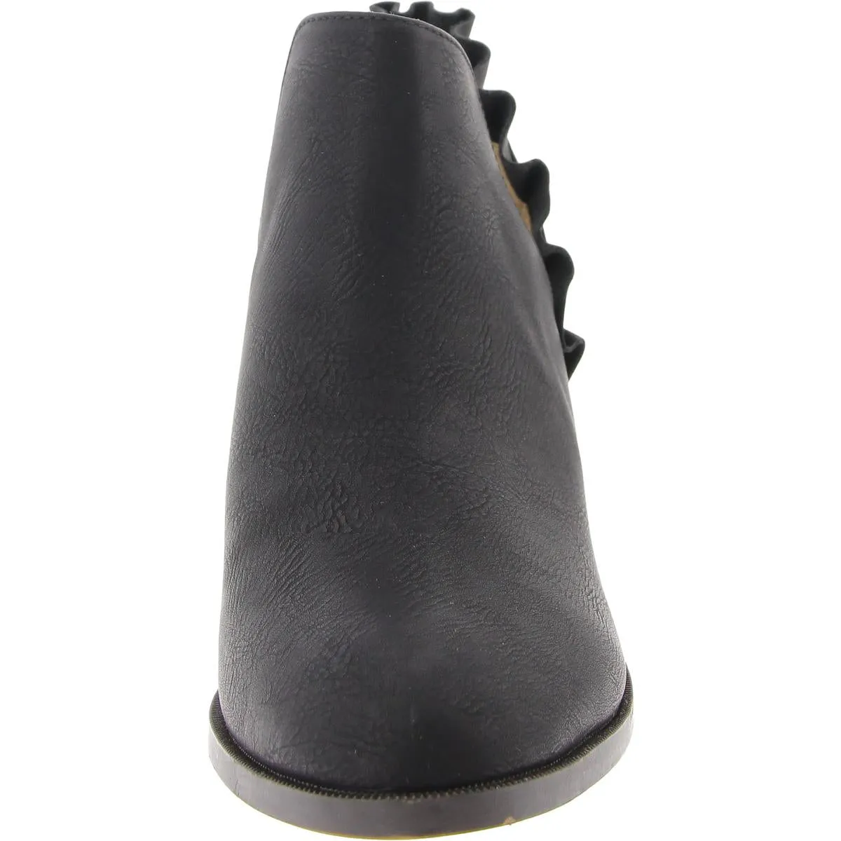 Womens Slip On Round Toe Shooties