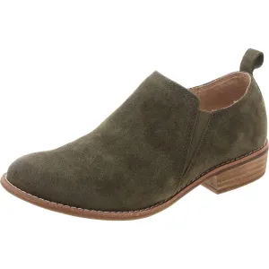 Womens Solid Faux Suede Chukka Boots