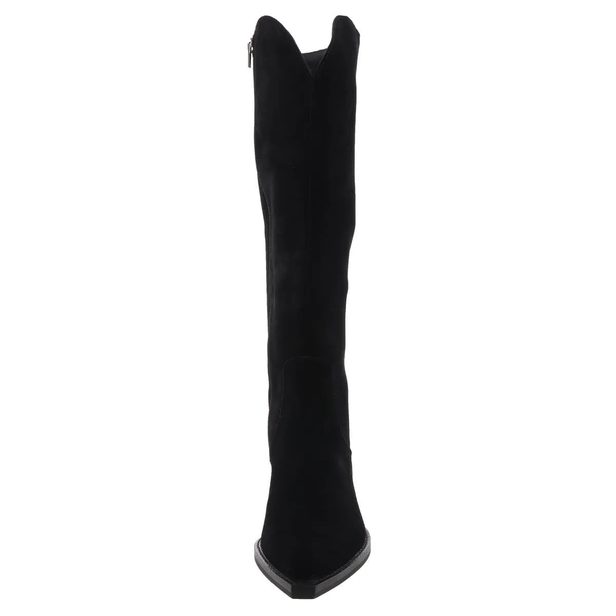 Womens Solid Man Made Knee-High Boots
